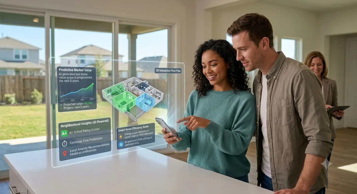 How AI Is Changing Real Estate in the USA: Automation, Investment, and Technology at Scale. Cover image