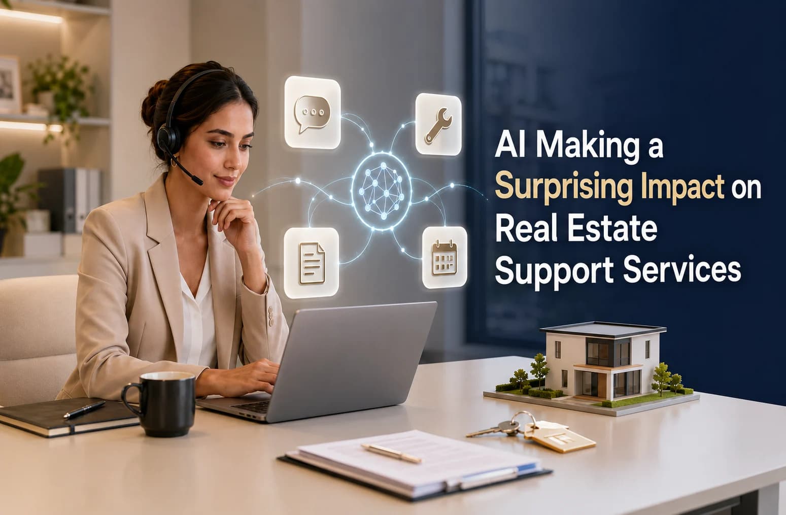 Where is AI making a surprising impact on real estate support services?. Cover image