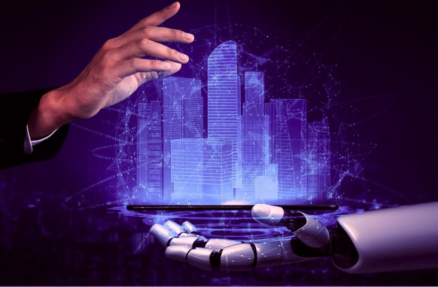 AI Implementation Roadmap for Real Estate Firms. Cover image