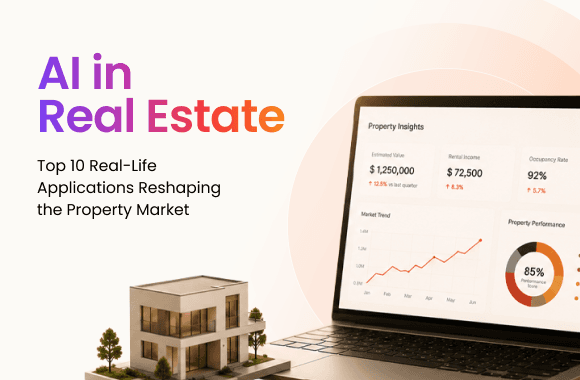 AI in Real Estate: Top 10 Applications. Cover image
