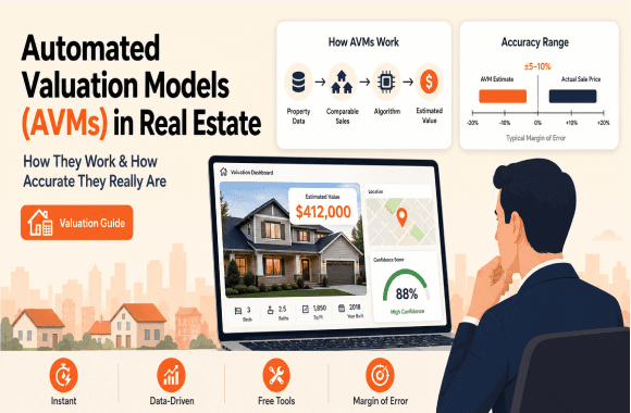 Automated Valuation Models (AVMs) in Real Estate: How They Work and How Accurate They Really Are. Cover image