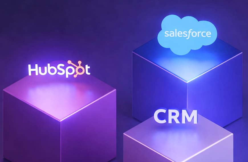 HubSpot vs Salesforce vs Custom CRM for Real Estate: Which One Actually Wins?. Cover image