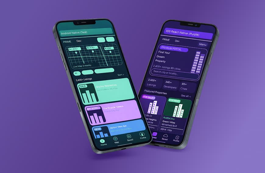 React Native or Native iOS and Android: Which Is Right for Your Real Estate App?. Cover image
