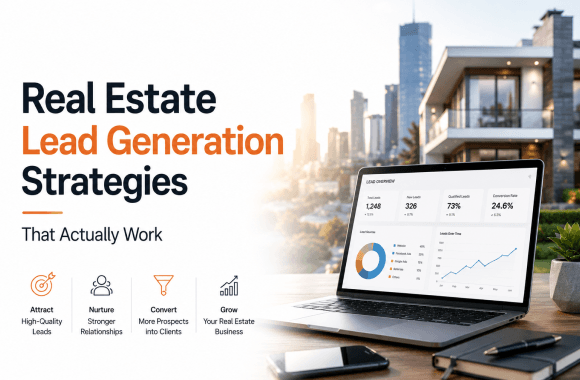 Real Estate Lead Generation Strategies That Actually Work in 2026. Cover image