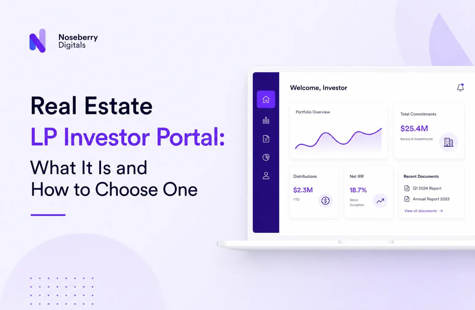Real Estate LP Investor Portal: What It Is and How to Choose One. Cover image