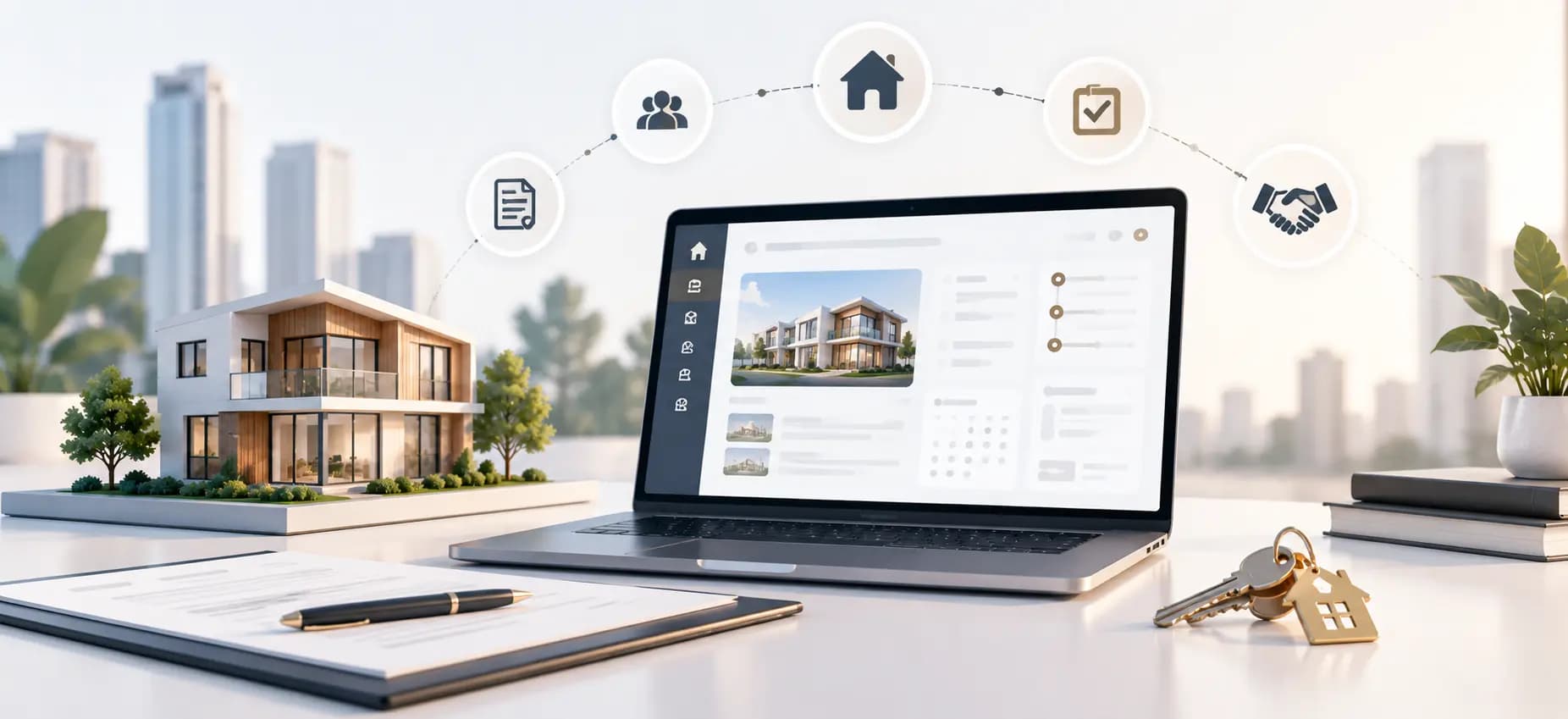 Cover image for "Real Estate Transaction Management Software Development: How Noseberry Digitals Helps US Businesses Build Smarter Workflows"
