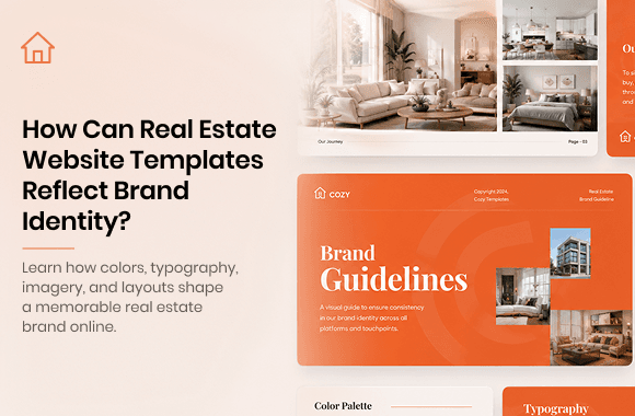 How Can Real Estate Website Templates Reflect Brand Identity?. Cover image