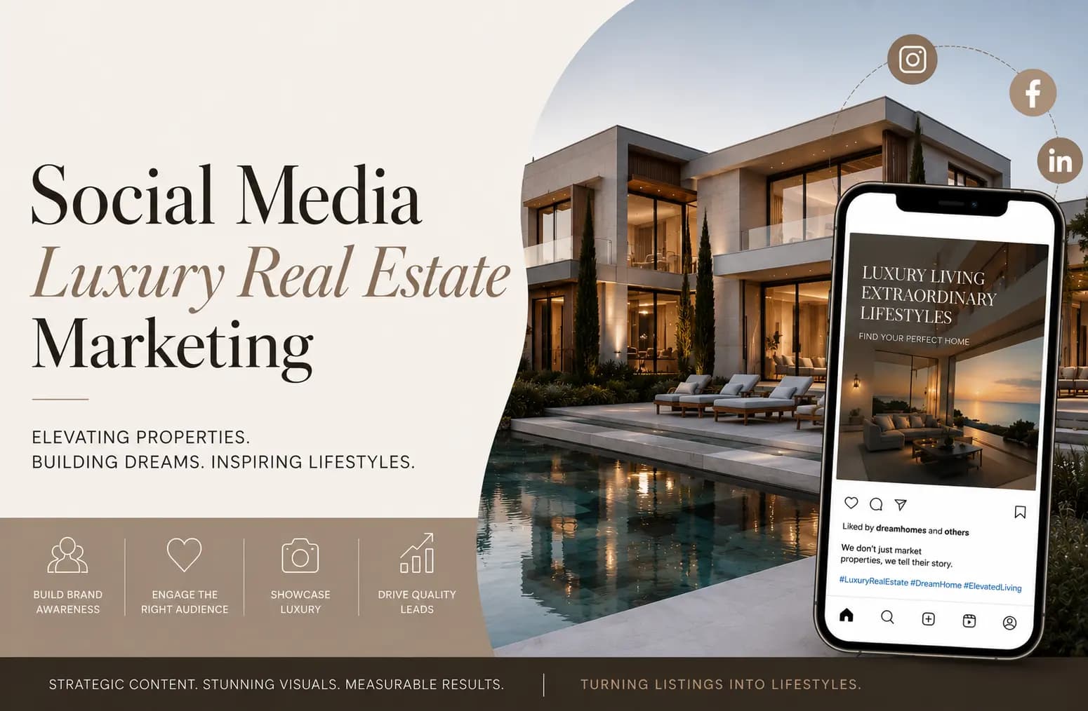 Does social media work for luxury real estate marketing in 2026?. Cover image