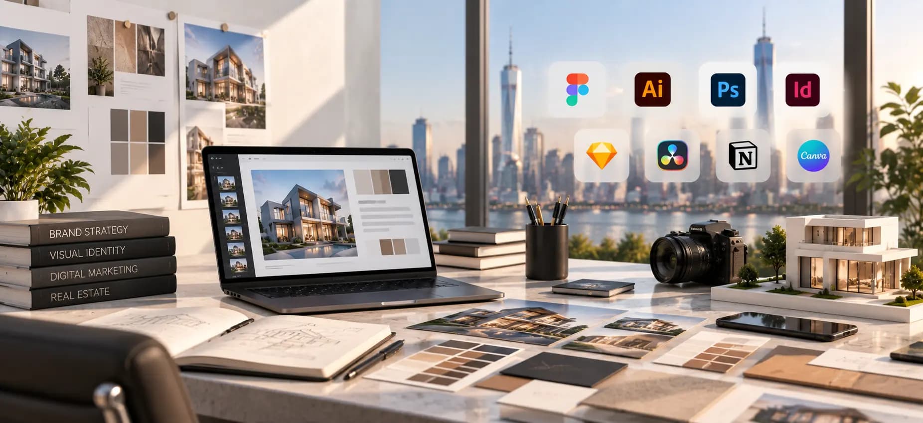 Top 5 Real Estate Branding Agencies in USA in 2026. Cover image